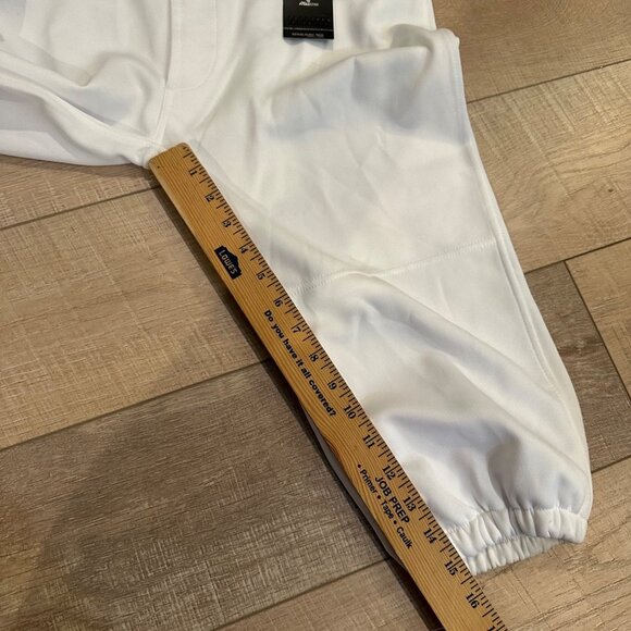 MIZUNO MVP SHORT PANT WHITE NEW MEDIUM BASEBALL SOFTBALL - Picture 3 of 7